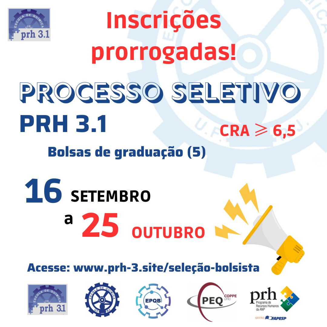 PRH3.1: Bolsas de Graduação